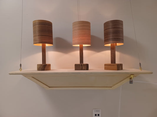 Wood Lamp - Cylinder