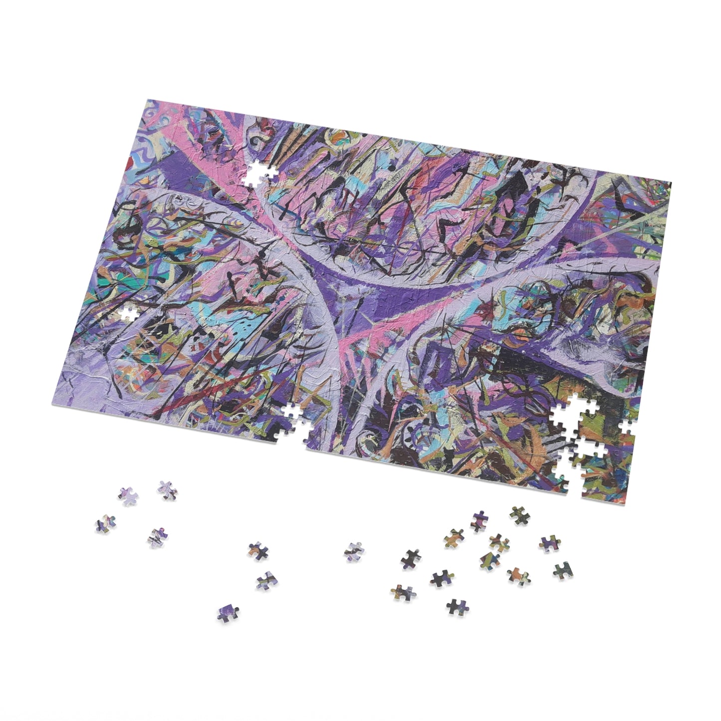 Jigsaw Puzzle - Chaotic Convergence