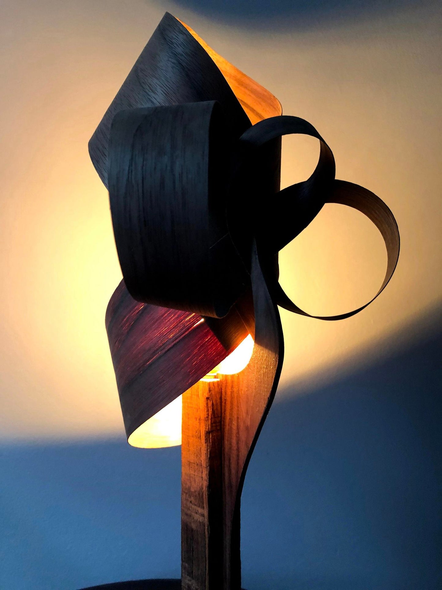Wood Lamp - Twist